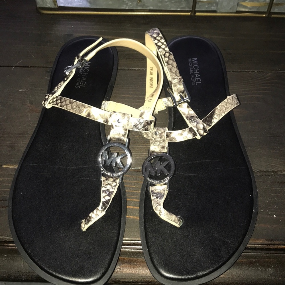 Michael Korda sandals!
